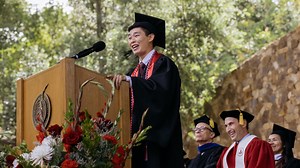 At Baccalaureate, graduates are urged to honor the places and moments that shape them