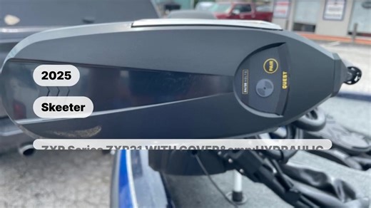 Ready to own the lake? Meet the New 2025 Skeeter ZXR Series ZXR21 — a low-hours demo that's built to chase bass and deliver unforgettable days on the water. This ZXR21 combines tournament-level performance with comfortable, smart design so you can fish hard, run fast, and relax in style. Why this boat turns heads - Demo condition with only 15 engine hours — all the benefits of new with a proven break-in. - Comes complete with cover and hydraulic jack plate for instant on-the-water performance an
