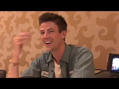 The Flash Comic Con interview with Grant Gustin,