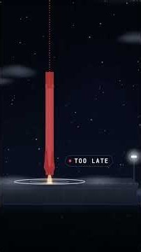 Why a Falling SpaceX Booster Waits Until the Last Moment