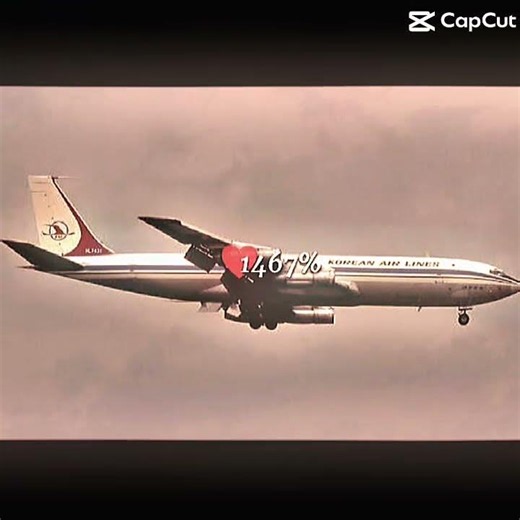 B707 korea air flight 585 #planecrash #aviation #boeing
