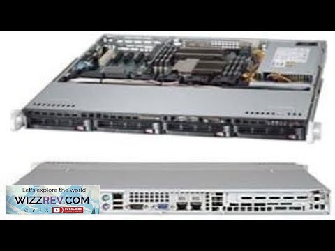 Supermicro System 6017B MTLF 1U E5 2400 LGA1356 DDR3 PCI Express SATA 350W Retail