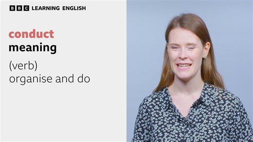 Do you know what 'conduct' means? 🤔 It can be used as both a noun and a verb, and its meaning changes depending on how it's used! As a verb, it often involves taking action, while as a noun, it might describe something about a person... 🤔 Join Beth in this week's English In A Minute to discover the different ways 'conduct' can be understood! ⏰ | BBC Learning English