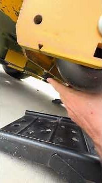 Baffle and Deck adjustment can make your cut/discharge better #lawncare