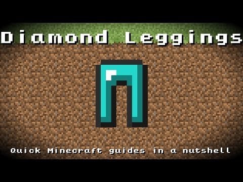Minecraft - Diamond Leggings! Recipe, Item ID, Information! *Up to date!*