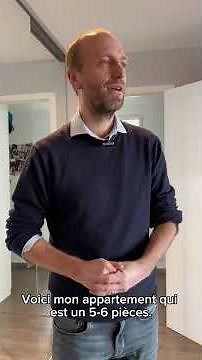 Découvrez l’appartement de Sébastien qui habite au 41ème étage de la Tour Défense 2000 🏙️🤩