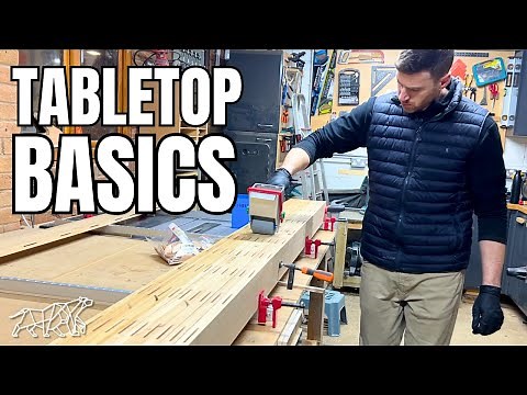 How to Make Tabletops for Beginner Woodworkers