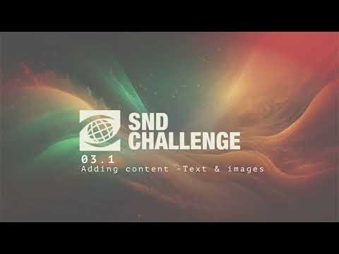 03.01 Adding text & images