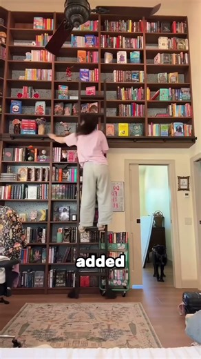 Coolest Home Library 📚