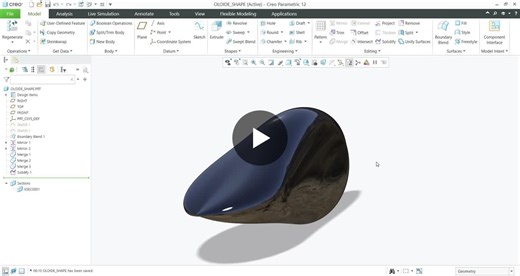 #ptccreo #caddesign #mechanicalengineering #3dmodeling #engineering #geometry #oloidshapedesign | Jayasudhan R M