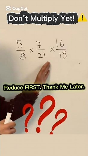 STOP ❌ You’re Multiplying Fractions Wrong!