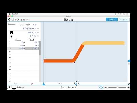 Bending software "BendEdit" - for Stierli Bieger