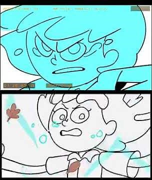 Amphibia / true colors storyboard’s / Anne power