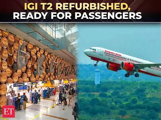 Delhi IGI T2 upgraded: Aviation Minister Ram Mohan Naidu inaugurates modernized terminal