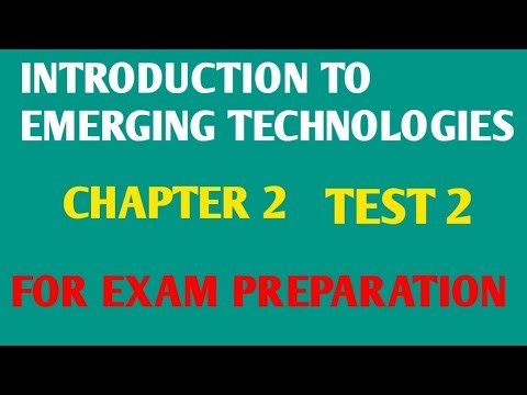 Emerging technologies | Chapter 2 | Test 2 ‪@cabbiimedia‬