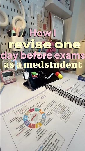 How to revise one day before exams #medstudent #tips #tipsandtricks #exams #study #student #scores