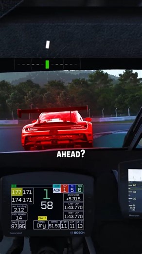 Was this dangerous move deliberate? #simracing