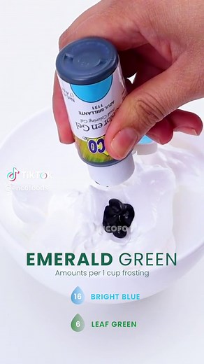 Green Emerald Shade Mixing Guide | ENCOfoods