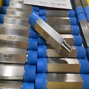 [Hot Item] Nai Lok S2507 Hochdruck 10000psi 6000psi Rohrverbindungen Edelstahl 316 Gewinde BSPP BSPT NPT Sechskantnippel 6 Zoll Länge Rohr Langnippel