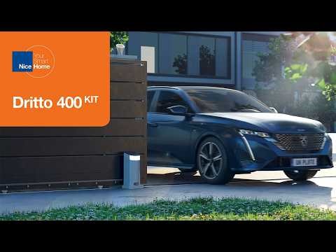 Découvrez la motorisation Dritto 400 Kit, pour les portails coulissants.