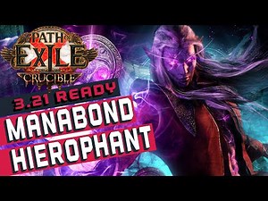 [3.21]Manabond Mjölner Hierophant Path of Exile Build Guide