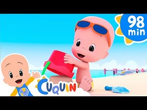 Let's go to the beach! 🏖️ and more Nursery Rhymes by Cleo and Cuquin | Children Songs