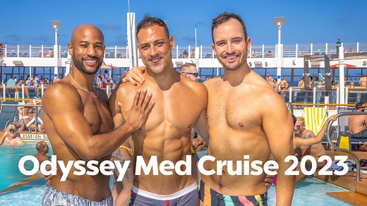 Get ready for summer and preview Europe's biggest all-gay cruise! Sail with 4200 guys from around the world with Atlantis on the spectacular new Odyssey of the Seas from Rome to the best of Italy, France, Ibiza, & more! It's nine nights of non-stop excitement, featuring stellar entertainers, outrageously fun parties, brilliant destinations, and great friends from over 40 different nations. Book by May 23 and save $300 on select balcony rooms! https://atlantisevents.com/vacation/italy-france-ibiz