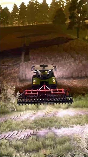 Déchaumage pour un client !!! #farming #pourtoi #gaming #agri