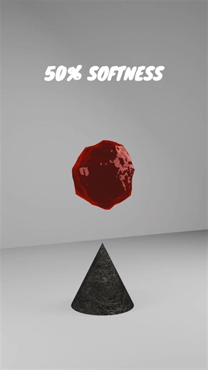 Satisfying soft animation 🍮#blender #satisfying #satisfyingasmr #satisfyingshorts #satisfyingsounds