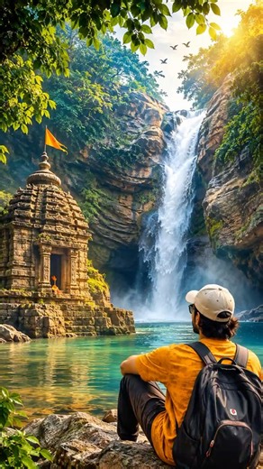 Hidden Paradise in Odisha You MUST Visit! 🌿 Devkund Waterfall
