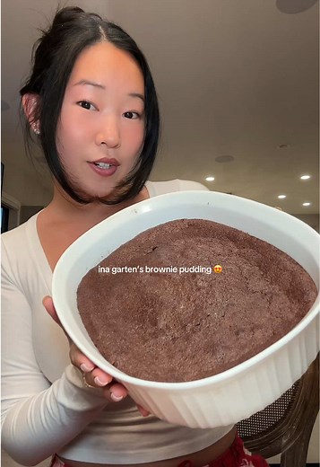 Ina Garten's Famous Brownie Pudding Recipe