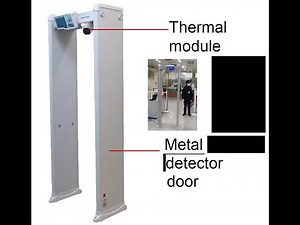 Hikvision ISD-SMG318LT-F Fever Screening Walk Through Temperature Detector