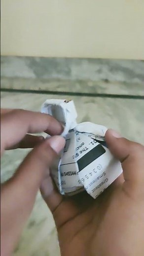 origami paper grenade