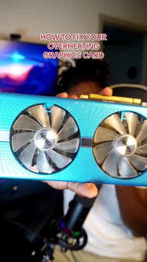 How to fix your overheating graphics card. An overheated graphic card can be caused by many things but have degraded thermal paste is one off them. Ever now and then you want to reapply the thermal for your gpu especially if you buy it used. #pc #gamingpc #pcgaming #pcsetup #pcbuilds #pcparts