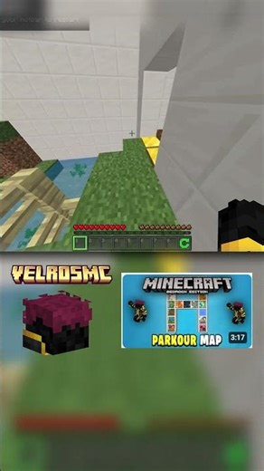 Parkour A Map || Minecraft Bedrock Edition #minecraft #bedrock #minecraftshorts