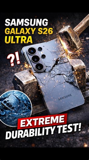 Samsung Galaxy S26 Ultra 🔥 Durability Test – Tod ke dikha diya 😱