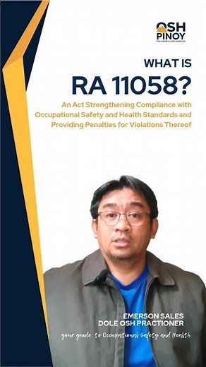 Friday Review: RA 11058 – Key Provisions for Workplace Safety