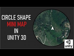 Create a Circle shape Mini map - Unity 3D