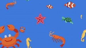 Vibrant Aquatic Animal Animation Background Stock Footage Video (100% Royalty-free) 3462492859 | Shutterstock