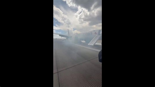 American Airlines fire sparks passenger evacuation at Denver International Airport