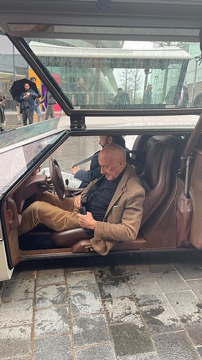 Rob McGibbon on Instagram: "RobsReels presents - ‘Sir Norman Stalls a Supercar’. I popped to the gym and ended up wasting time watching icon of architecture Sir Norman Foster, Baron of Thames Bank, drive a car. But not any old car. It was a £15m Aston Martin Bulldog, a one-off concept car built in 1979* to break the 200mph speed record, which it did. Had a super chat with Norman afterwards. He said the clutch was a touch sharp and needed way too many revs to avoid stalling, but he said it was a 