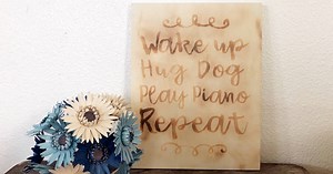 How to Use a Scorch Marker for Wood Burning Art | Crafty Blog Stalker