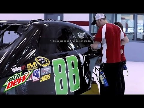 Dale Earnhardt Jr. - The Dark Knight Rises (National Guard Chevy) | Mountain Dew Commercial