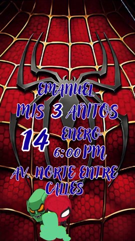 Editable Spider-man Birthday Invitation Template | Spider Style Party Invite | Digital Invitation for Boys | Downloadable Canva Template - Etsy UK