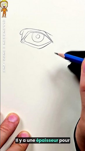 Comment dessiner un oeil avec sa paupière