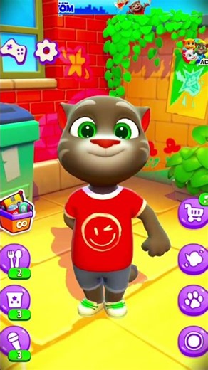 Talking Tom Laughing Non-Stop! 😂🤣 #shorts #shortsfeed