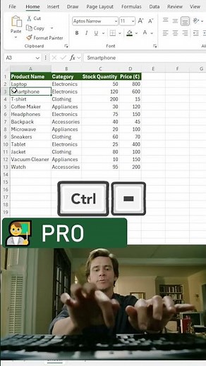 ❌ Delete rows instantly in Excel! #excel #spreadsheet #excelforbeginners