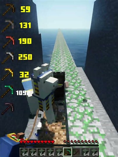 How Many Blocks Can Each Minecraft Pickaxe Break?