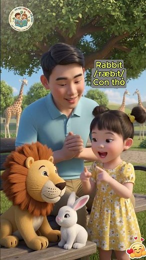 🐘 Bé Học Tiếng Anh Voi Khổng Lồ & Chuột Tí Hon (Big & Small) Happy Kids