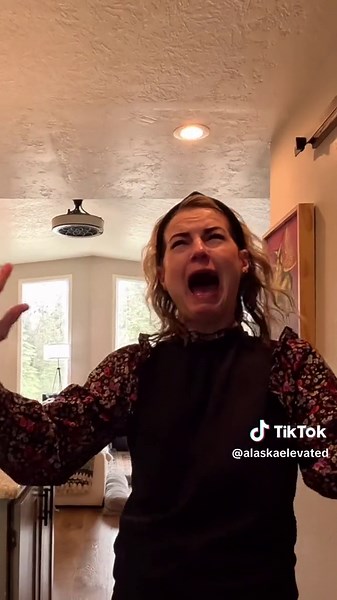When the scare hits and the bladder quits 🤣 #viral #funny #funnyvideos #alaskaelevated #pranks #mom #grady #peed #scared #mom